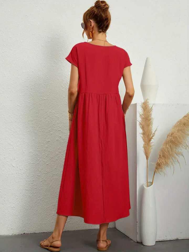 Gabrielle™ | vestido midi fluido elegante