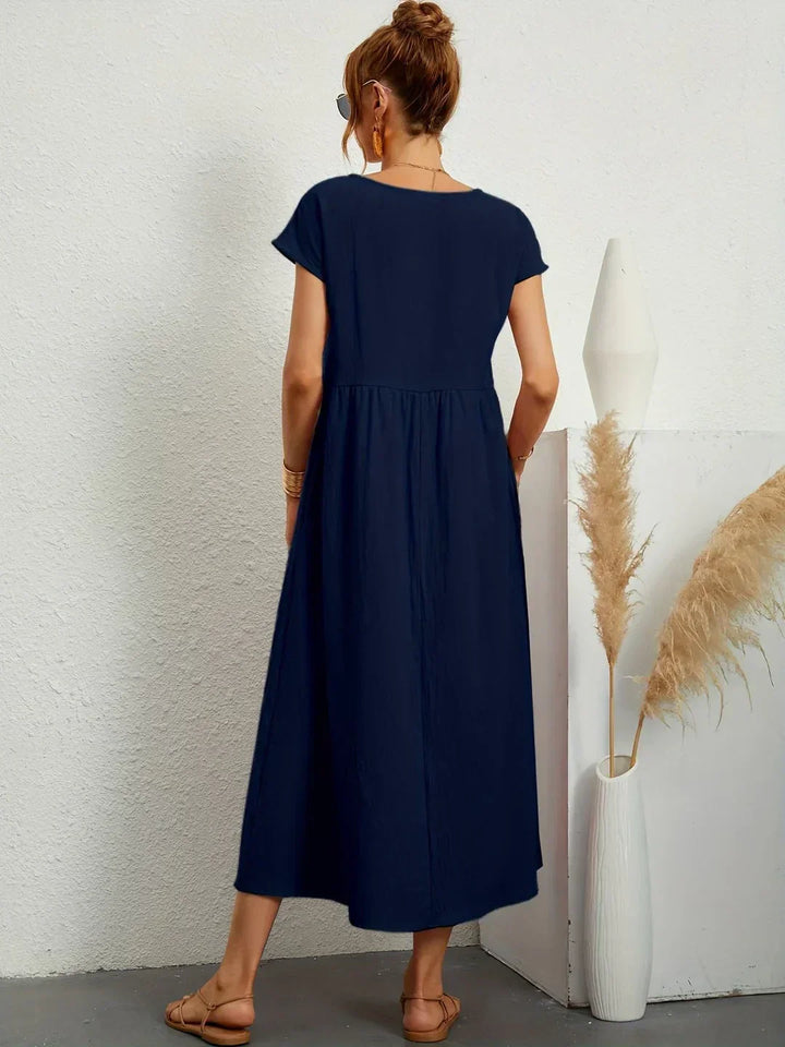Gabrielle™ | vestido midi fluido elegante