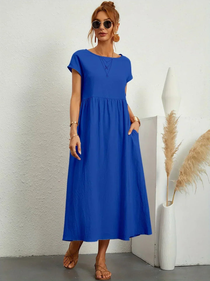 Gabrielle™ | vestido midi fluido elegante