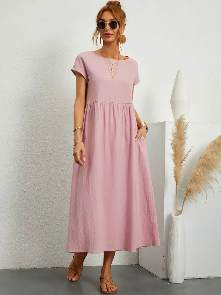 Gabrielle™ | vestido midi fluido elegante