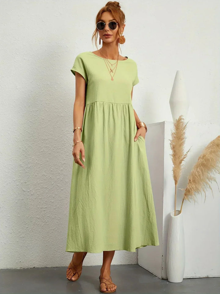Gabrielle™ | vestido midi fluido elegante