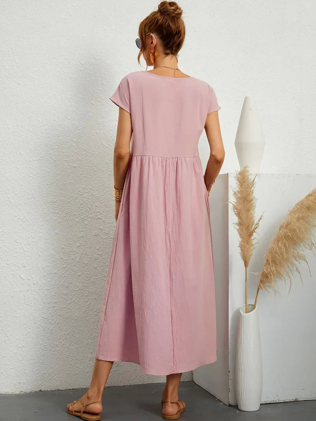 Gabrielle™ | vestido midi fluido elegante