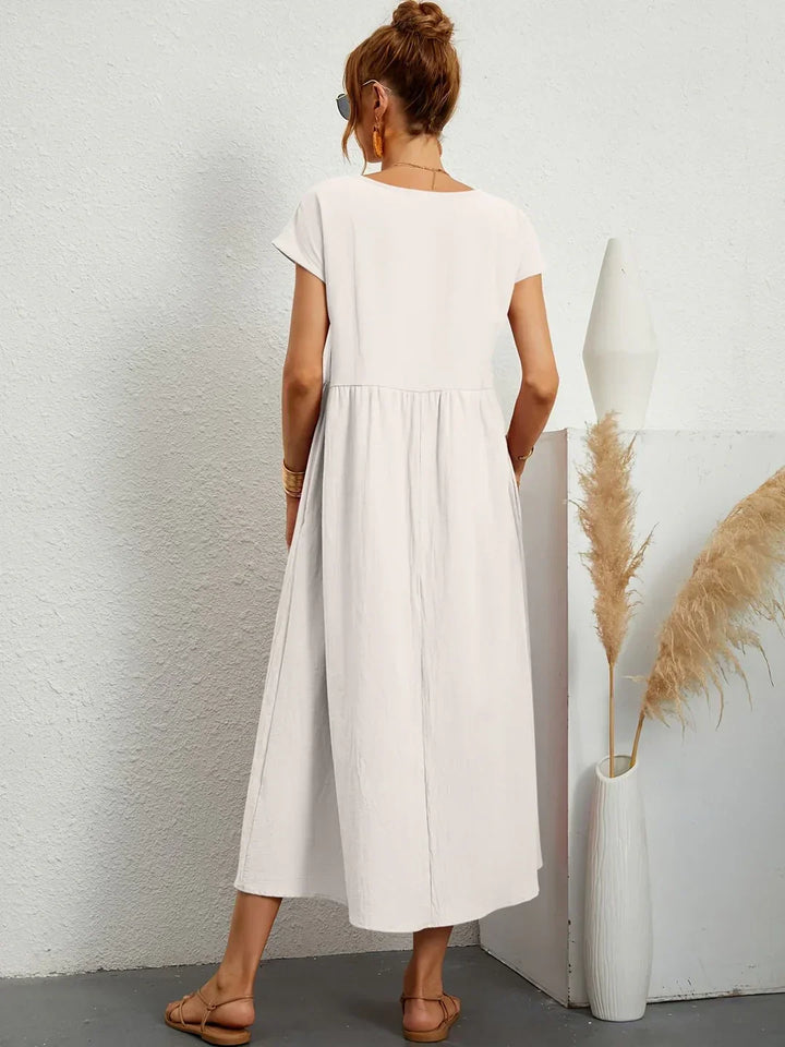 Gabrielle™ | vestido midi fluido elegante