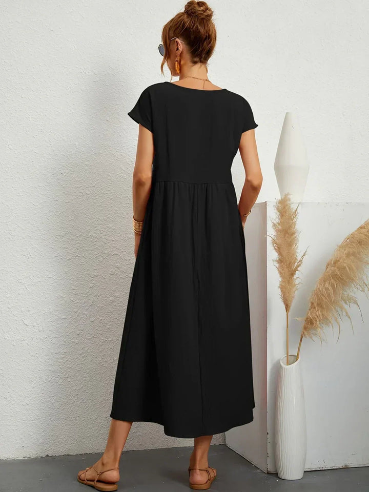 Gabrielle™ | vestido midi fluido elegante