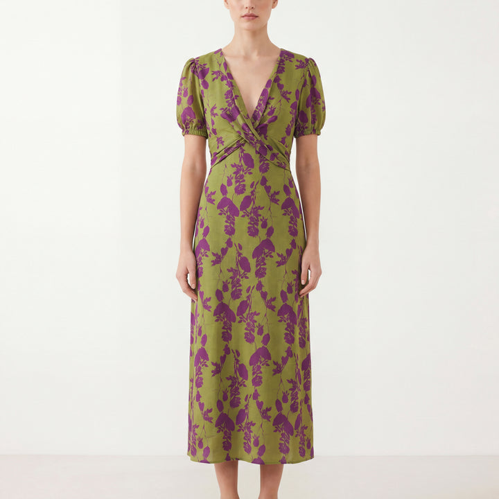 Vestido Floral | silueta vibrante y femenina