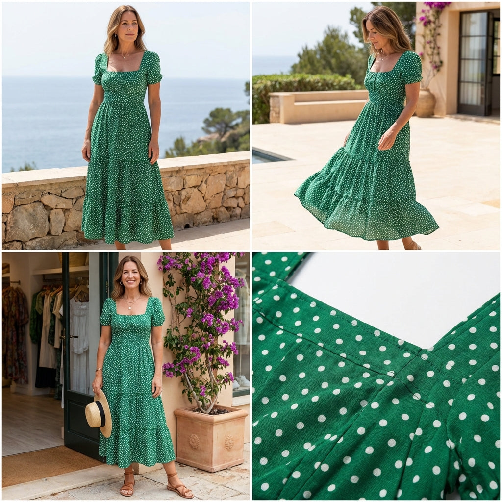 Vestido Midi | romanticismo sin esfuerzo