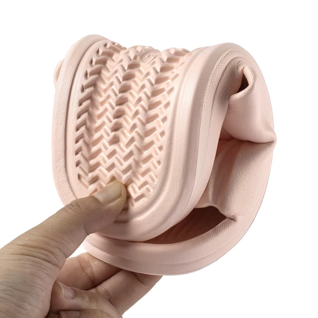 Chanclas acolchadas nube | pisada suave sin esfuerzo