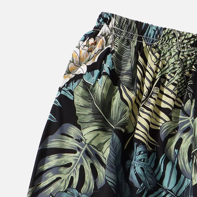 Pantalón con Estampado Tropical | Estilo fresco y cómodo