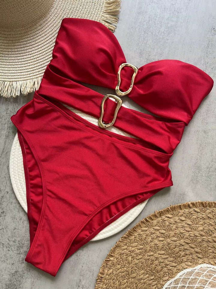 Bikini Asimétrico | brillo minimalista con aire premium