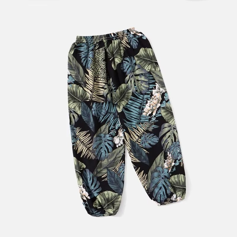 Pantalón con Estampado Tropical | Estilo fresco y cómodo
