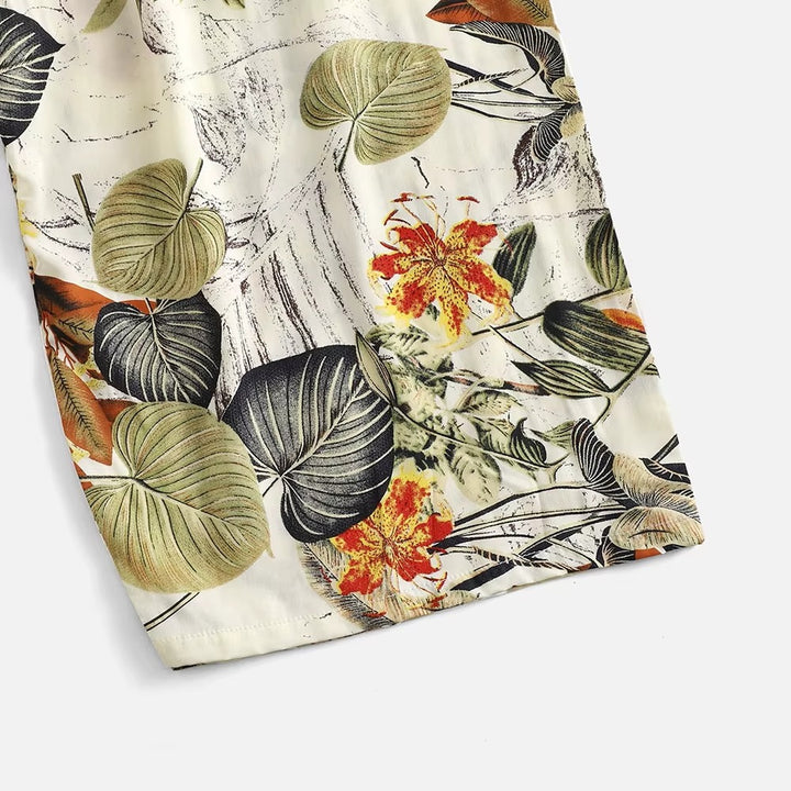 Pantalón con Estampado Tropical | Estilo fresco y cómodo